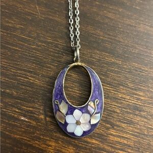 alpaca mexico stamped necklace